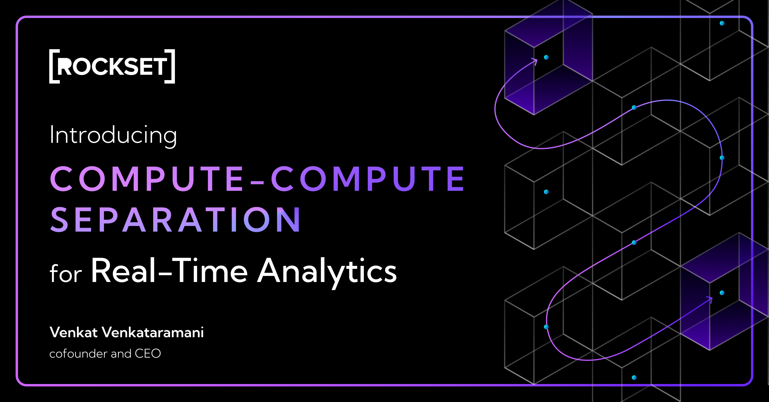 Introducing Compute-Compute Separation for Real-Time Analytics